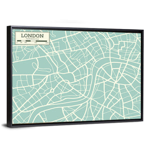 London Map Wall Art