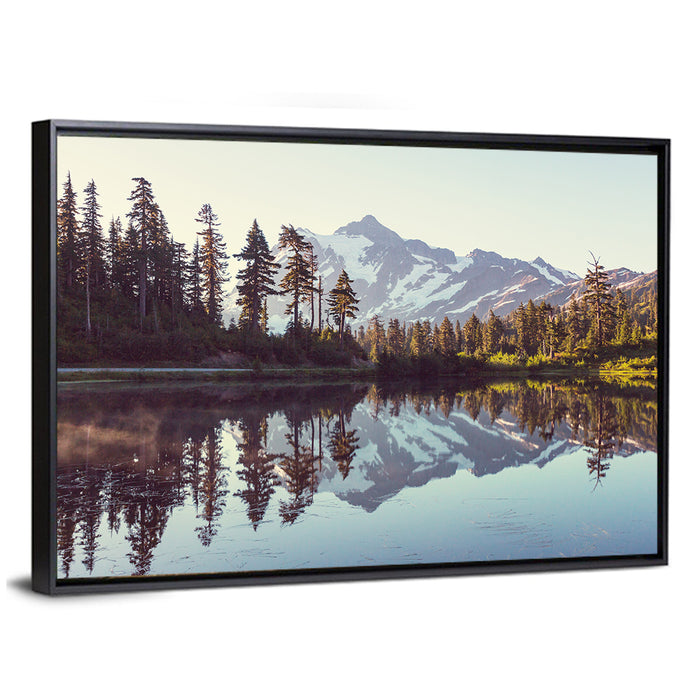 Mount Shuksan, Washington Wall Art as a framed canvas