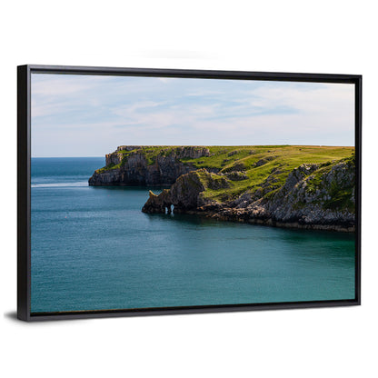 Barafundle Bay Clifftop and Sea Arch Wall Art