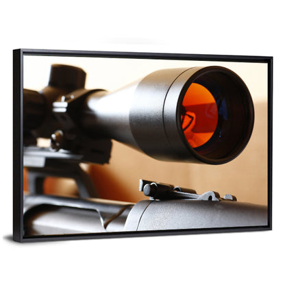 Sniper Scope Close Up Wall Art