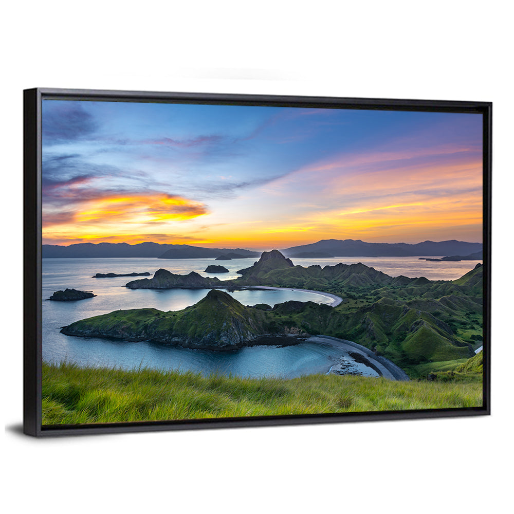 Padar Island Sunset, Labuan Bajo Wall Art