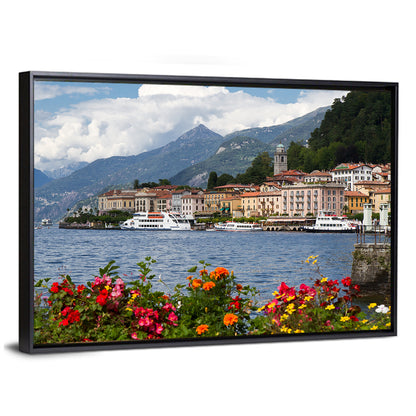 Belaggio Town At Lake Como Wall Art