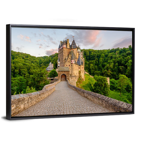 Eltz Castle at Dusk Wall Art