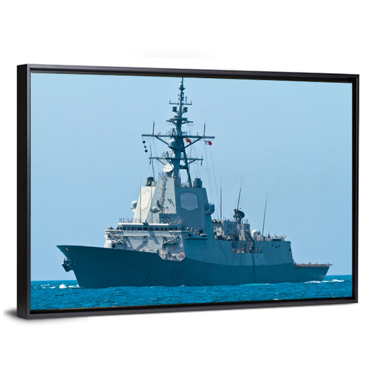 Alvaro De Bazan F-101 Frigate at Sea Wall Art