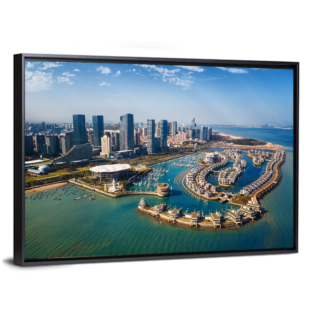 Xiamen Wuyuan Bay Skyline Wall Art