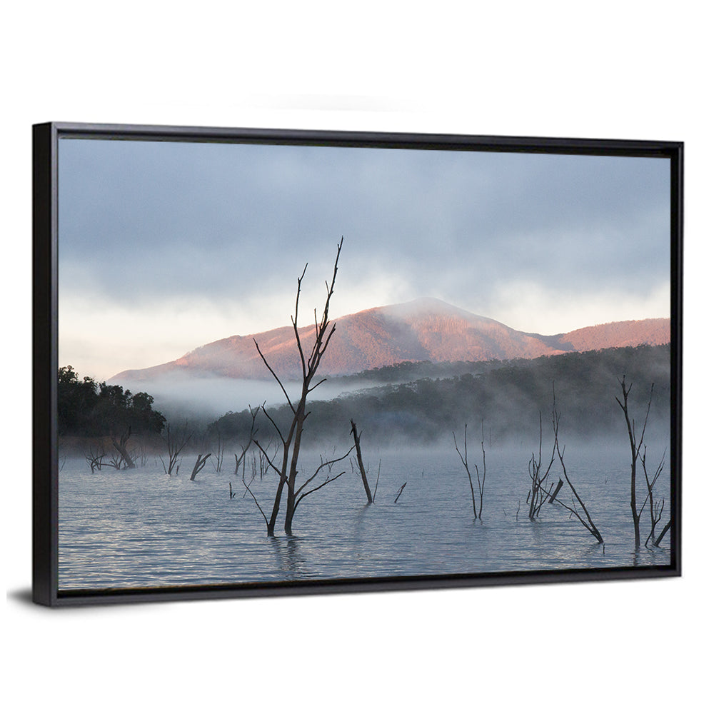 Lake Eildon Morning Mist Wall Art