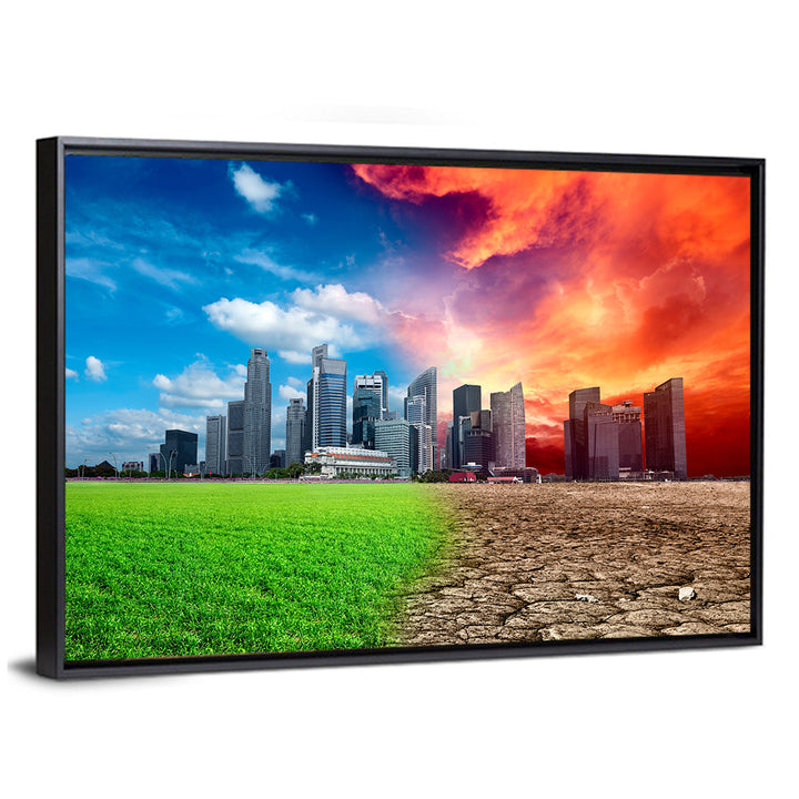 Marina Bay Climate Contrast Wall Art