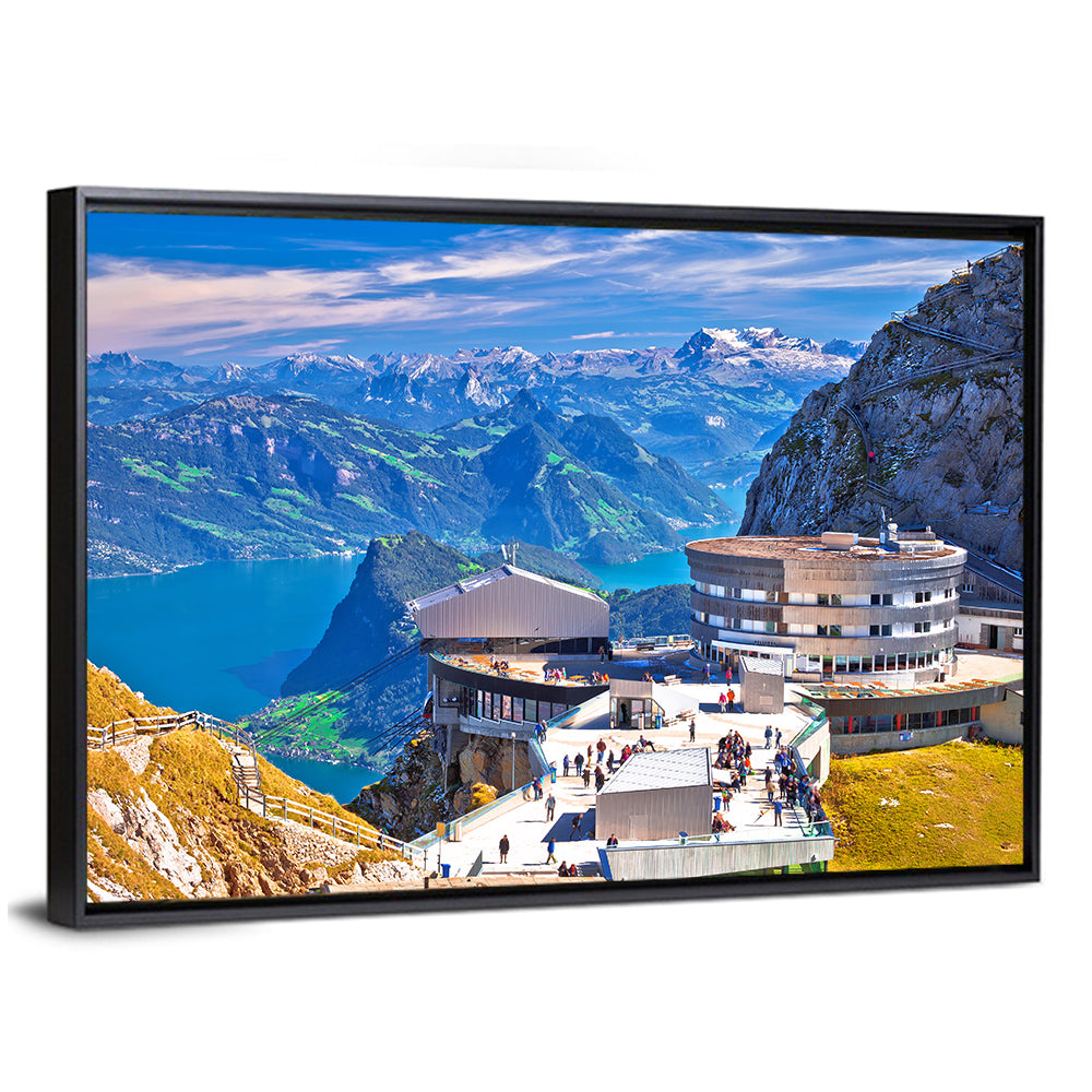 Mount Pilatus Kulm Summit View Wall Art