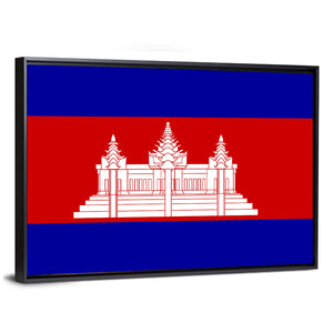 Flag Of Cambodia Wall Art