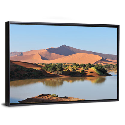 Flooded Sossusvlei Reflection Wall Art