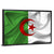 Waving Flag Of Algeria Wall Art