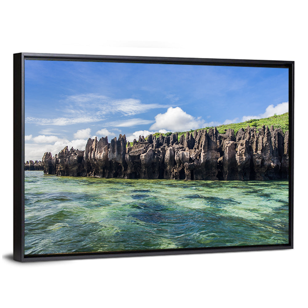 Emerald Sea Coastline, Madagascar Wall Art