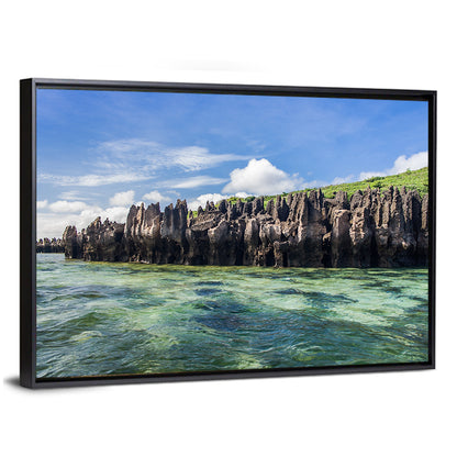 Emerald Sea Coastline, Madagascar Wall Art