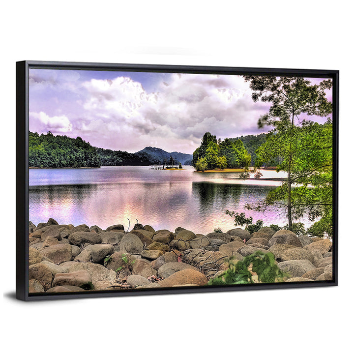 Glenville Lake Shoreline Wall Art
