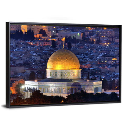 Golden Dome of the Rock, Jerusalem Wall Art