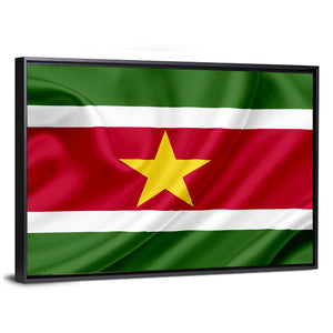 Flag Of Suriname Wall Art