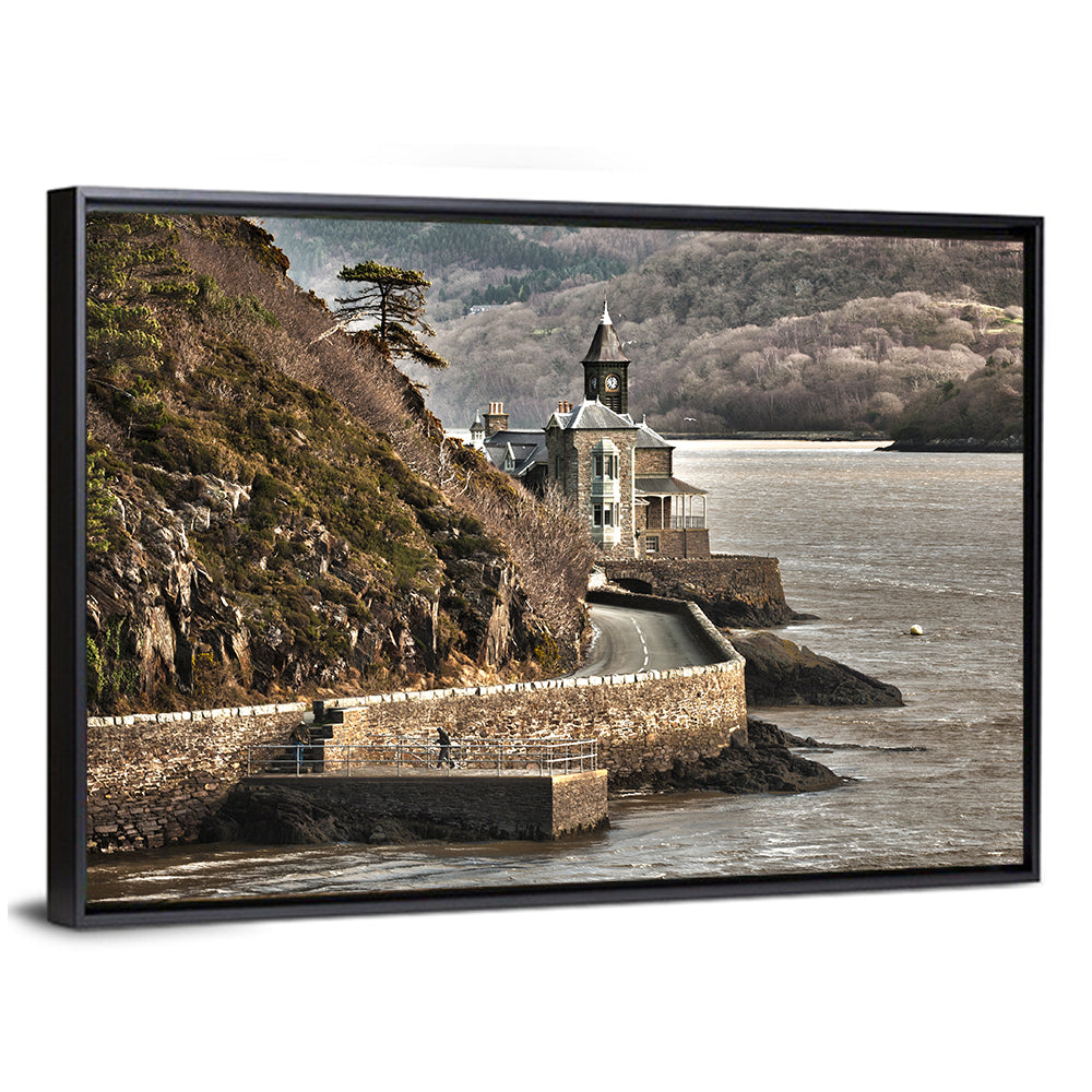Barmouth Clock Tower Coastal View Wall Art