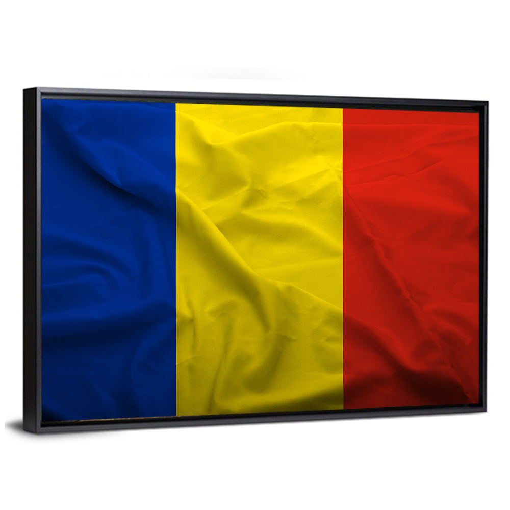 Romanian Flag Wall Art