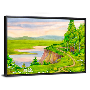 Bright Spring Foliage Wall Art