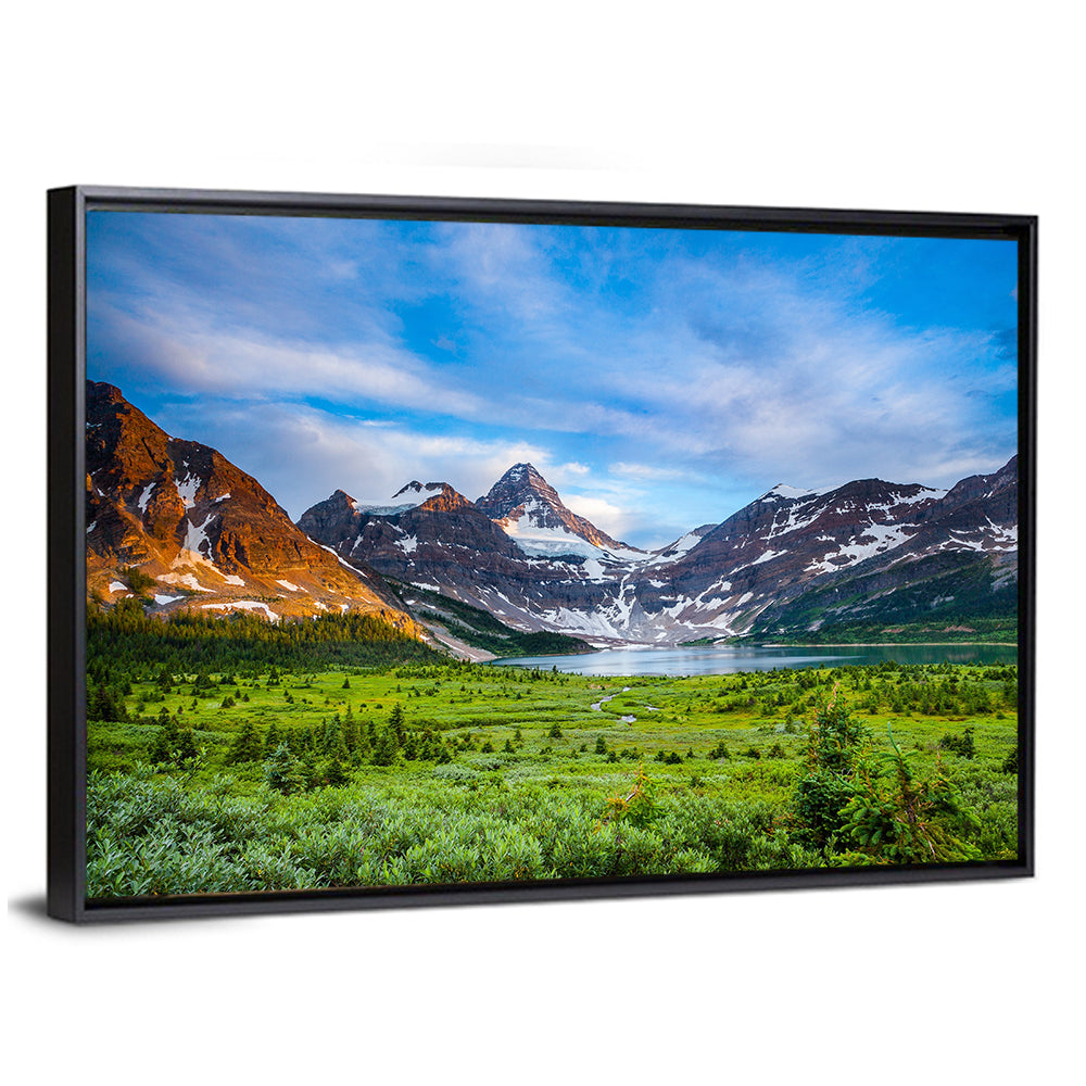 Mount Assiniboine & Magig Lake Wall Art