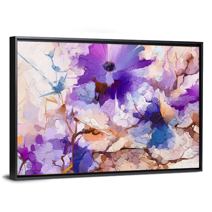Spring Lavender Floral Study Wall Art