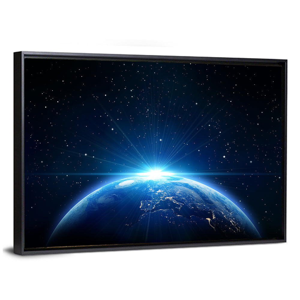 Earth from Orbit Wall Art