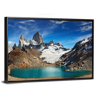 Turquoise Laguna and Fitz Roy, Los Glaciares Wall Art