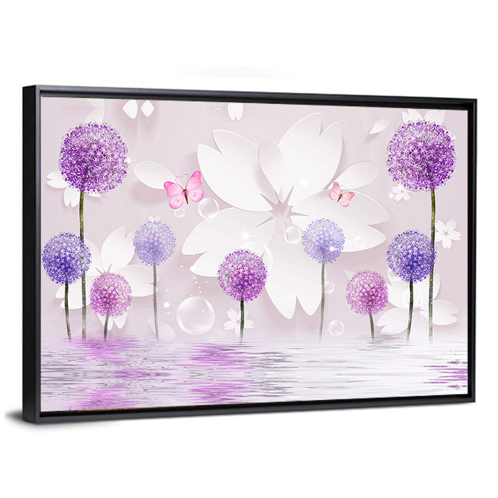 Eastern Floral Ornament Wall Art