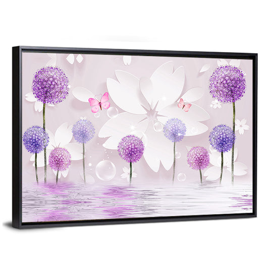 Eastern Floral Ornament Wall Art