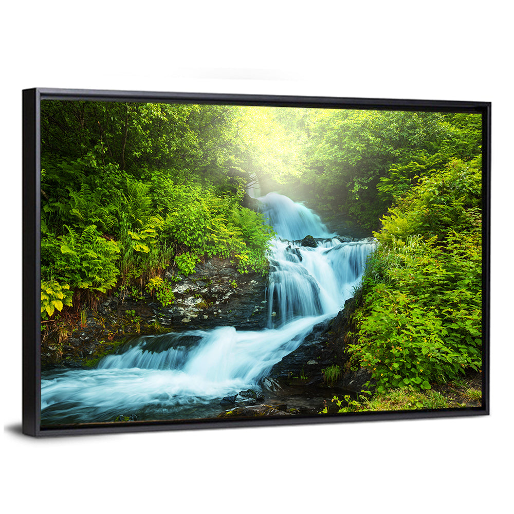 Forest Creek Waterfall Wall Art