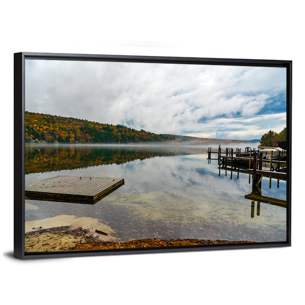 Lake Squam In New Hampshire Wall Art