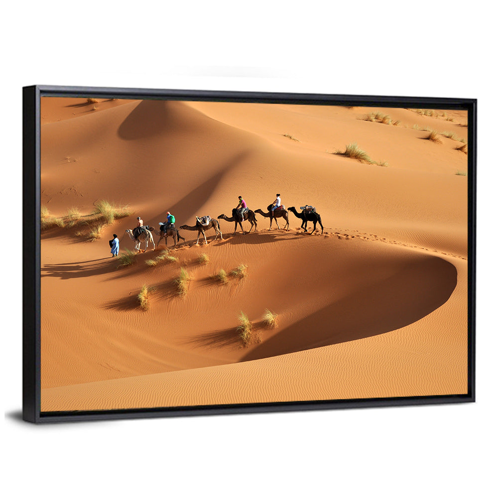 Morocco Sahara Caravan Wall Art