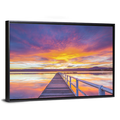 Lake Illawarra Sunset Wall Art