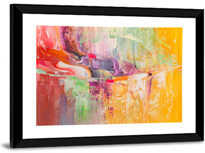Palette Knife Strokes Wall Art