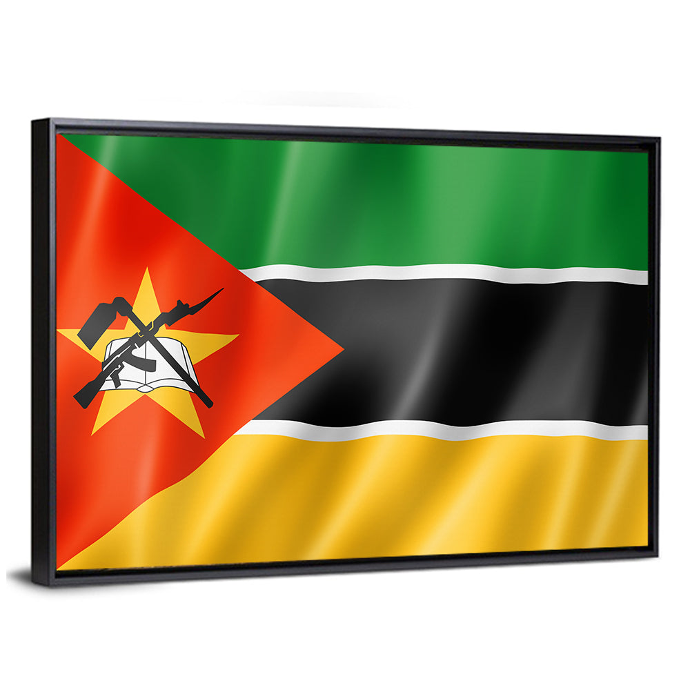 Mozambique National Flag Wall Art