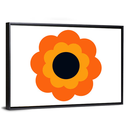 Geometric Sunflower Study Wall Art