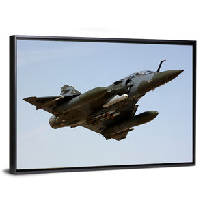 Mirage Fighter Jet Plane Wall Art