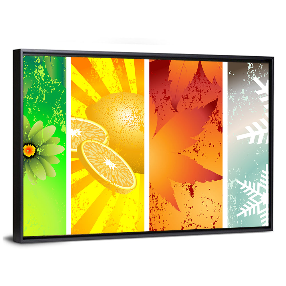 Four Seasons Quartet Wall Art