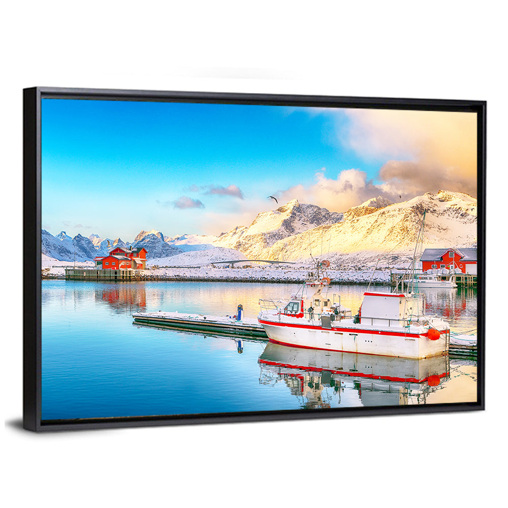 Ramberg Harbor Sunrise Wall Art