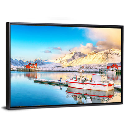 Ramberg At Sunrise In Norway Wall Art