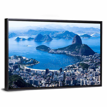Sugarloaf Mountain and Botafogo Bay Wall Art