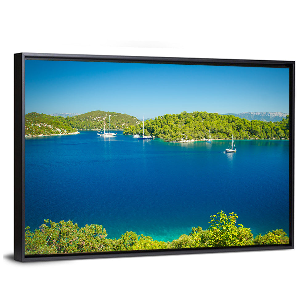 Mljet Coastline Croatia Wall Art