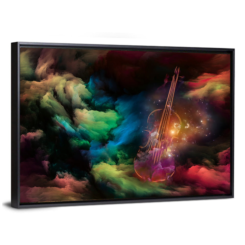 Cosmic Violin Wall Art