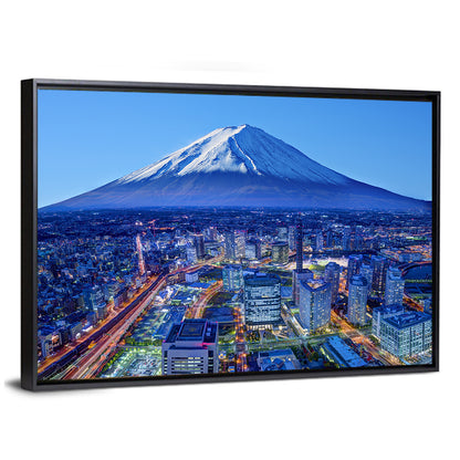 Mt Fuji & Yokohama Wall Art