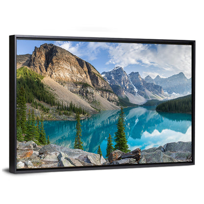 Moraine Lake In Banff Wall Art