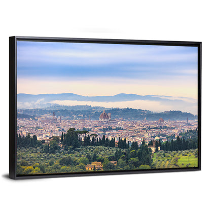 Florence Cathedral Dome View Wall Art