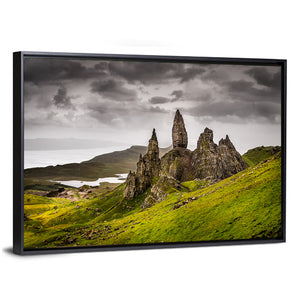 Old Man Of Storr Rock Formation In Scotland Wall Art