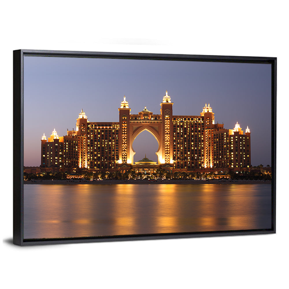 Atlantis the Palm at Night Wall Art