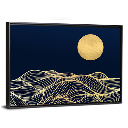 Scenic Mountain Abstract Wall Art
