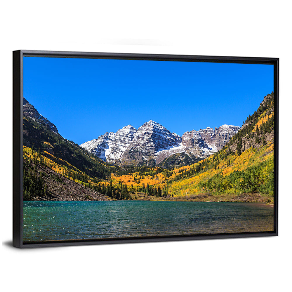 Maroon Bells In Colorado Wall Art